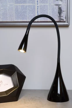ZOZY - Bureaulamp - LED Dimb. - 1x4W 3000K - Zwart*Lucide Discount
