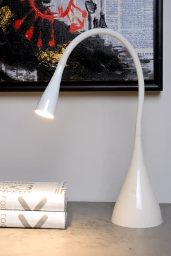 ZOZY - Bureaulamp - LED Dimb. - 1x4W 3000K - Wit*Lucide Clearance