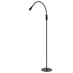 ZOZY - Leeslamp - LED 3 StepDim - 1x4W 3000K - Zwart*Lucide Clearance